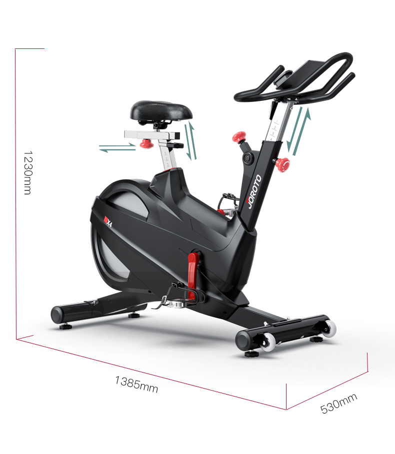 美国JOROTO品牌 动感单车家用商用磁控健身车自行车室内脚踏车运动健身器材x4(图16)